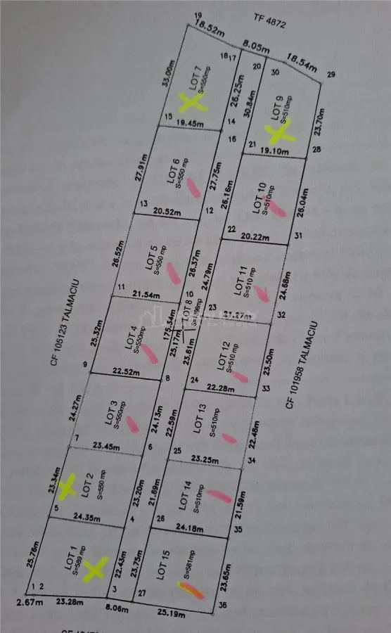 Parcelas de Terreno en Venta Entre Lagos, Talmaciu - foto 7