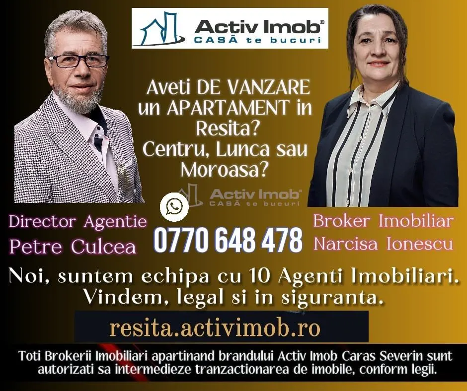 Resita, Apartamento de 3 Dormitorios, Distribución Separada, Planta Baja, Lunca - foto 22