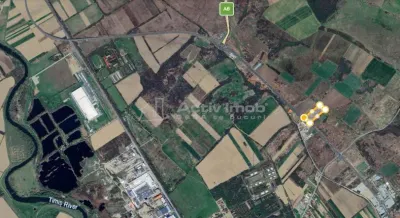Lugoj, Terrain 16.800 m² avec 80m de Façade sur Route de Contournement - foto 6