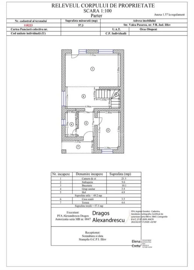 Casa individuala - Otopeni - 4 camere - 3 bai - 119mp - 266mp teren - foto 19