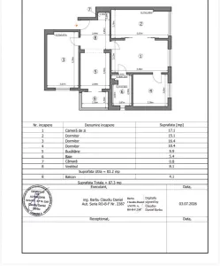 Appartement 4 Pièces 90 m², Disjoint, Crangași, Chaudière Individuelle - foto 9