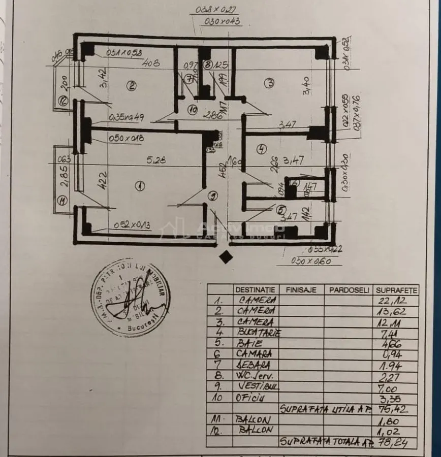 Apartamento 3 Dormitorios, 2 Baños, Decebal, Alba Iulia - foto 1