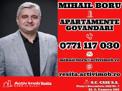 Apartment with 2 bedrooms for sale 56 sqm in Resita, Micro III area - foto 5