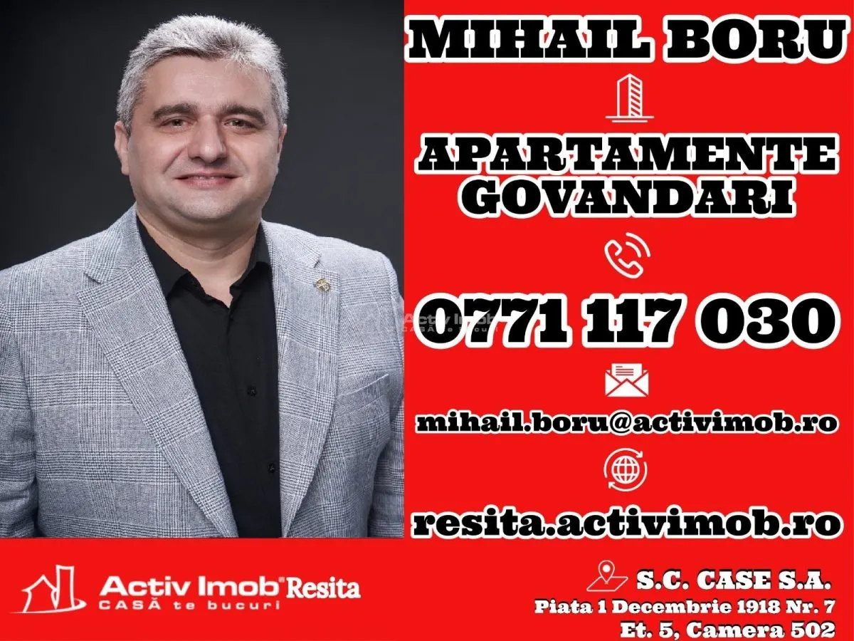 Apartment with 2 bedrooms for sale 56 sqm in Resita, Micro III area - foto 5