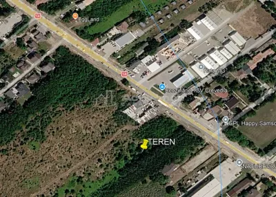 Terrain Crevedia Routier – Face à la Station TSV - foto 3