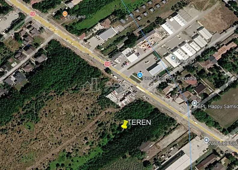Terrain Crevedia Routier – Face à la Station TSV - foto 3