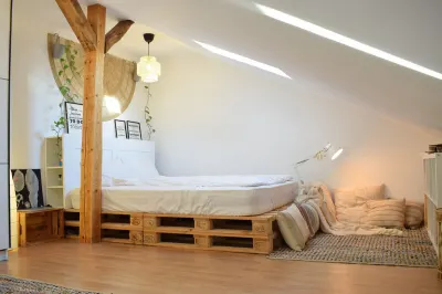 Appartement Moderne sur 2 Niveaux 53 m² – Entièrement Meublé, Nufărul - foto 12