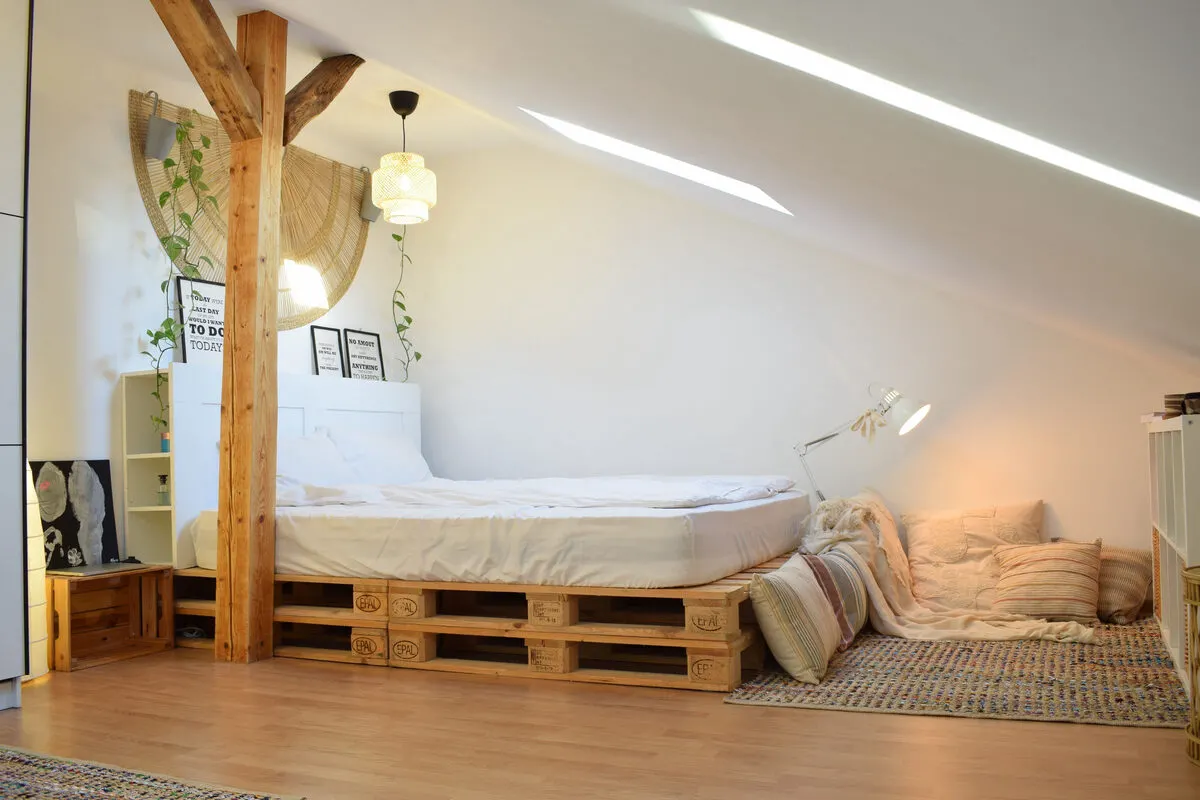 Appartement Moderne sur 2 Niveaux 53 m² – Entièrement Meublé, Nufărul - foto 12
