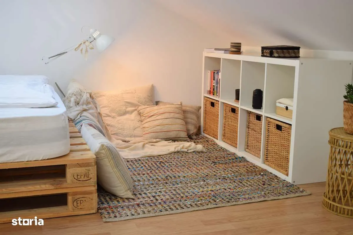 Appartement Moderne sur 2 Niveaux 53 m² – Entièrement Meublé, Nufărul - foto 13