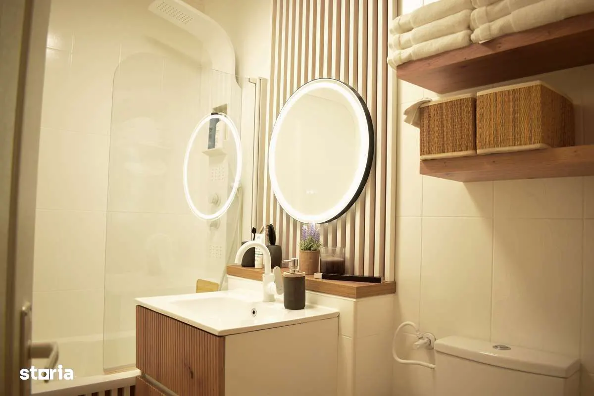 Appartement Moderne sur 2 Niveaux 53 m² – Entièrement Meublé, Nufărul - foto 9