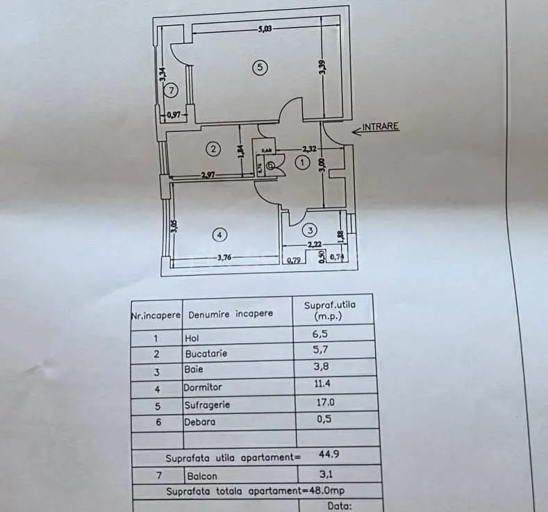 Apartment with 2 bedrooms for sale 50 sqm in Ramnicu Valcea, Nord area - foto 12