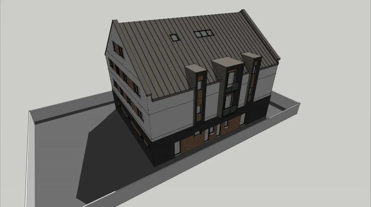 Immeuble avec 4 Appartements et Espace Commercial à Sacalaz - foto 3