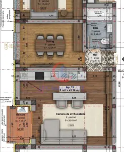 2-Bedroom Apartment, Giroc – Planetelor - Giroc