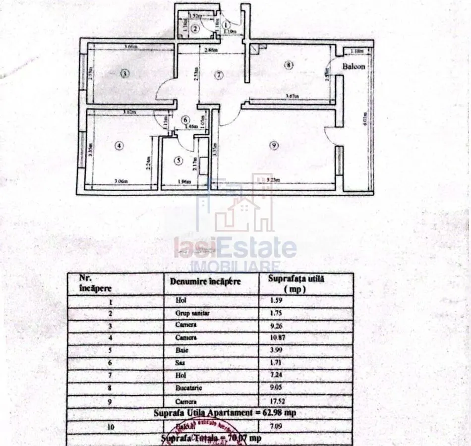 3-Bedroom Apartment Centre - Bd. Independenţei, Iaşi - foto 8