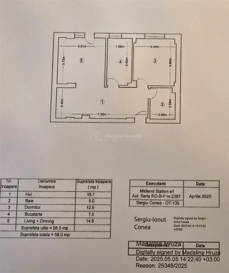 两卧室公寓附私家花园 – 拉霍瓦-泰乌什，5区 - foto 2