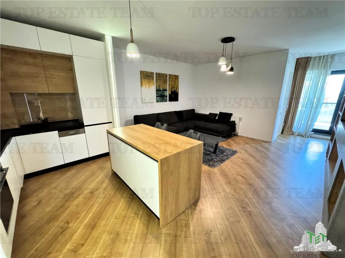 3卧室公寓 | 5楼 | Four City North Pipera | 65.44平方米 + 阳台 - foto 1