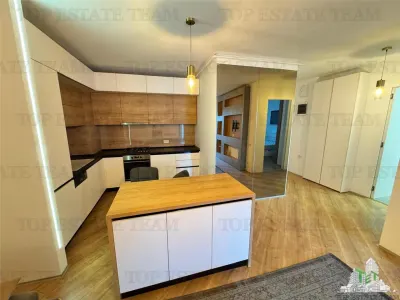 3卧室公寓 | 6楼 | Four City North Pipera | 65.59平方米 + 阳台 - foto 3