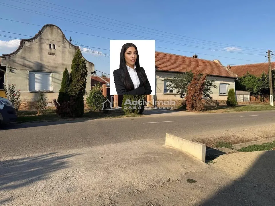 Ohaba-Forgaci, Casa Cu Doua Corpuri, 6 Cam. 268 Mp., Teren 2.999 Mp. Cu Pomicultura, Zona Centrala - foto 1