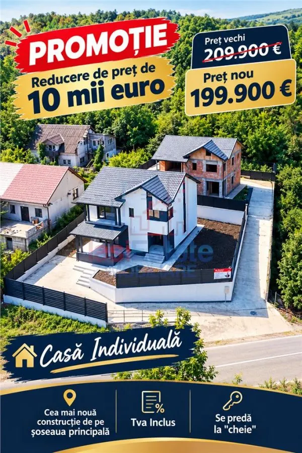 House for Sale with Exceptional Views, Tomești - foto 1