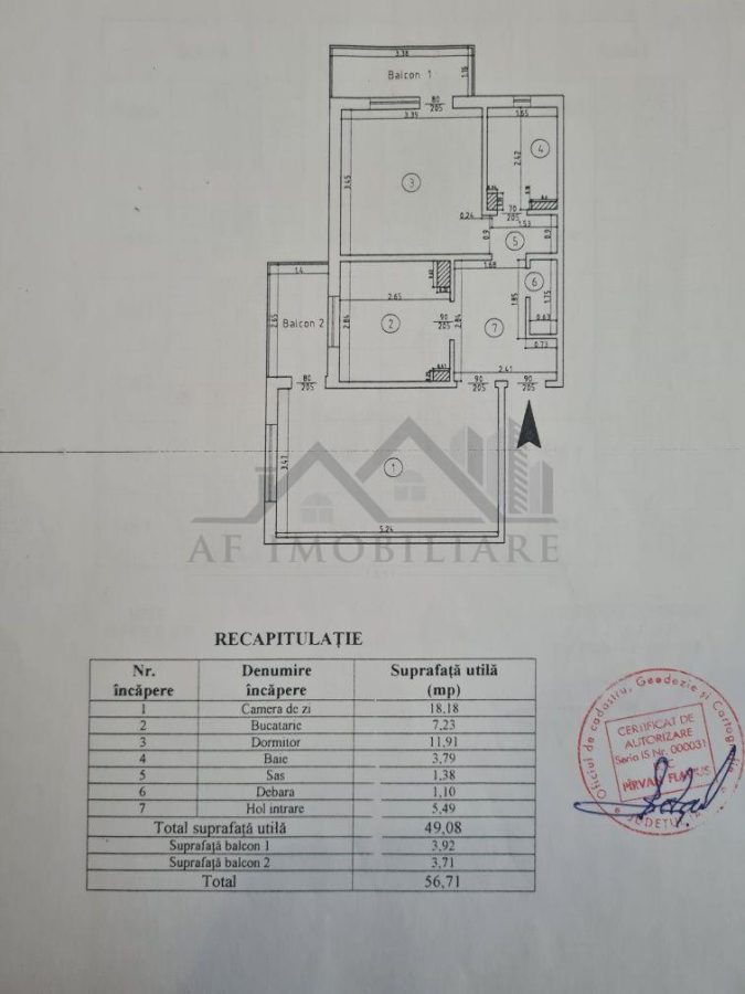 Apartament 2 camere decomandat, mobilat si utilat - CUG - foto 7