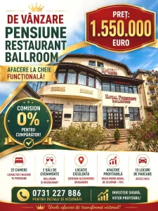 De vanzare – Cladire comerciala - Pensiune – Restaurant – Ballroom – Rahova – Alexandriei – Leroy Merlin – 1550000E – Afacere la cheie – Comision 0 ! - Bucuresti
