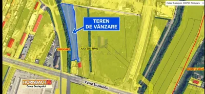 Land for sale 3548 sqm in Timisoara, Buziasului area - foto 2