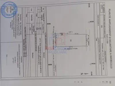 OCAZIE! Str Podisului TEREN 550mp intravilan utilitati aproape lot de casa - foto 3