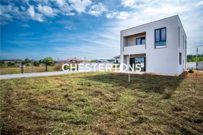 Vila individuala P+1E - 3 dormitoare + birou, teren 450 mp, Branesti - foto 10