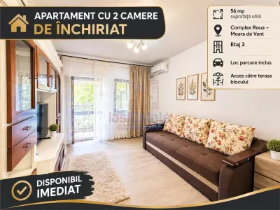 Apartament cu 2 camere in Moara de Vant cu parcare - Iasi