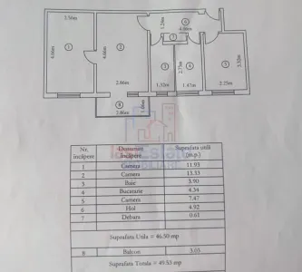 شقة بثلاث غرف، ألكسندرو تشيل بون، ياش - foto 2