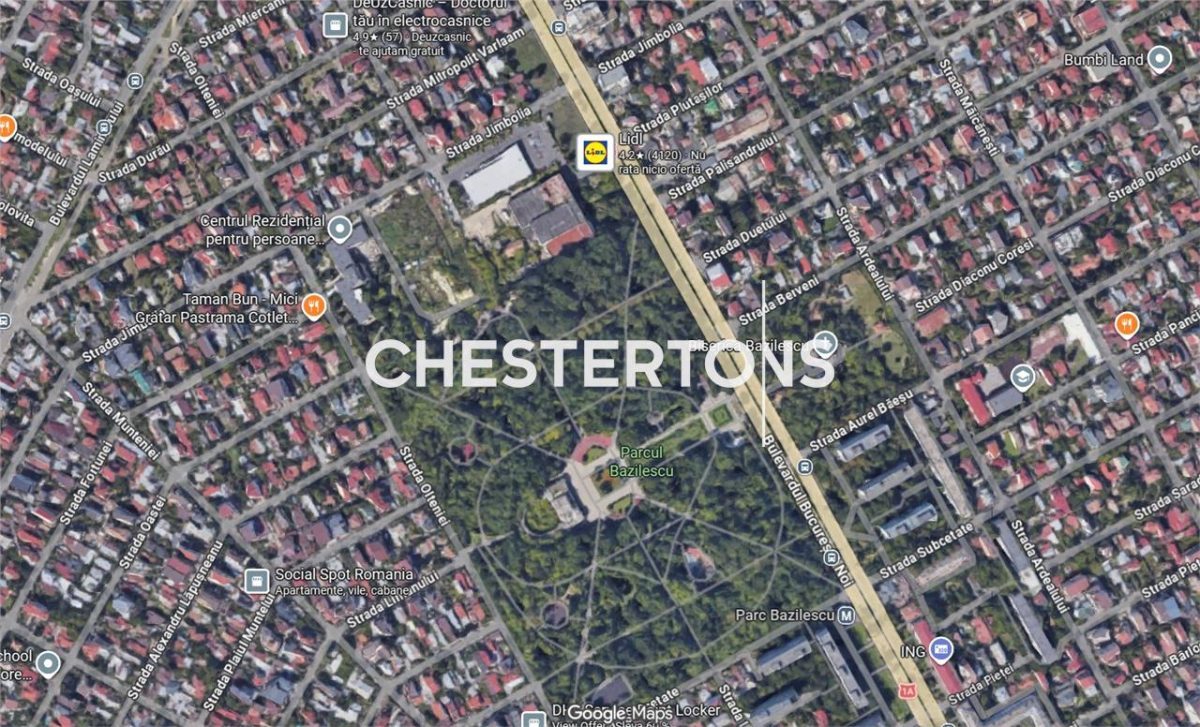 Teren Bucurestii Noi - Parc Bazilescu, 350 mp, Deschidere 12 - Bucuresti