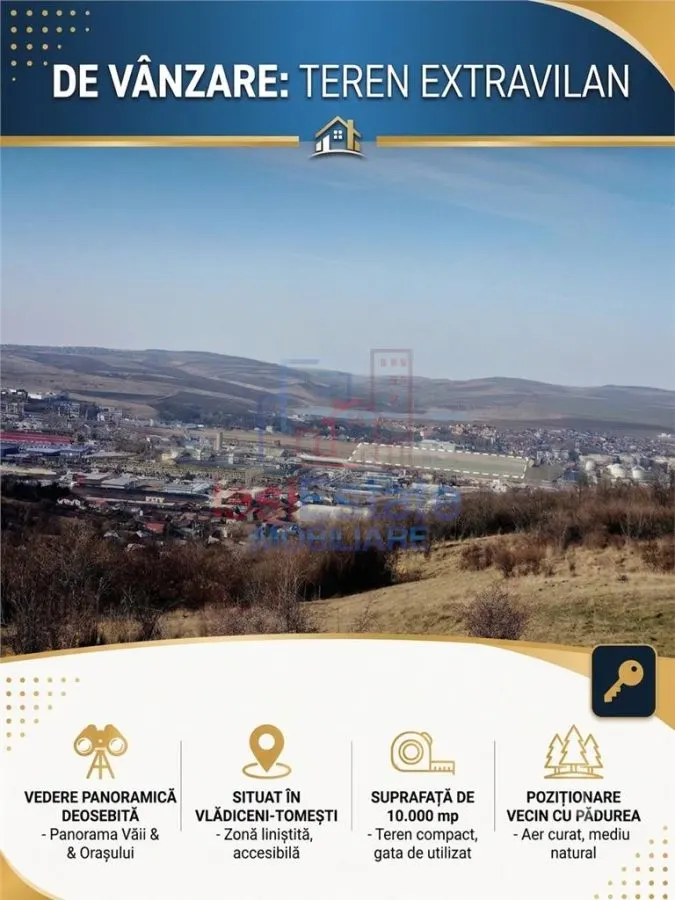 Land for sale 500 sqm in Tomesti - foto 1