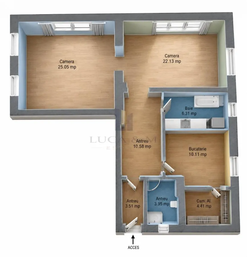 مساحة مكتبية في المركز، تيميشوارا - foto 3