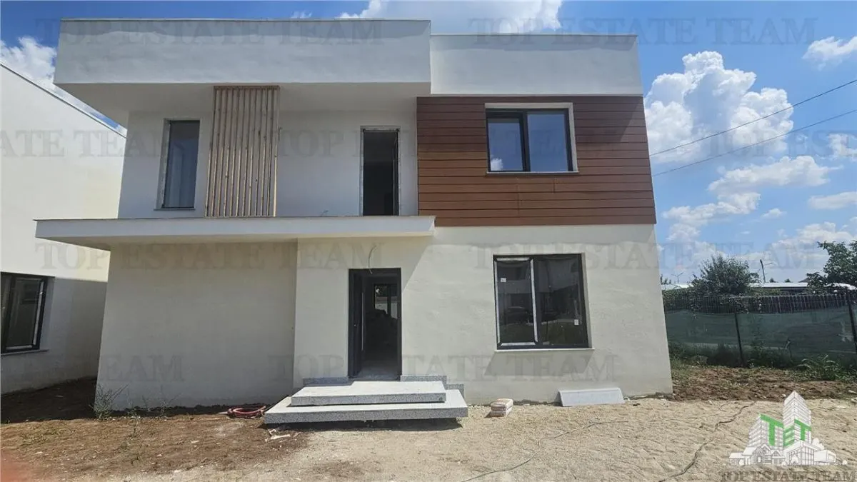 Villa 5 Chambres Style Méditerranéen à Chiajna - foto 1