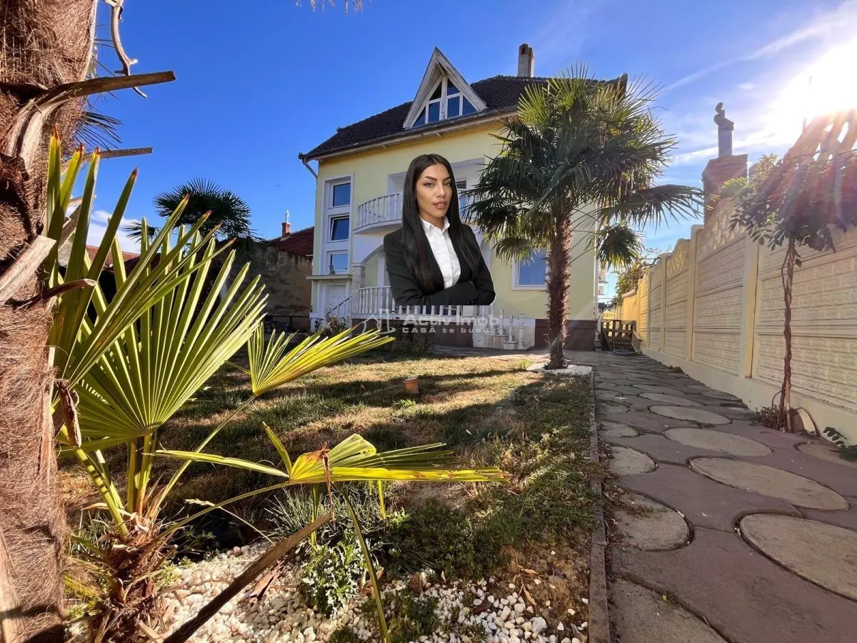 Lugoj, Vila De Lux, 7 Cam., La Cheie, 300 Mp., Utili, 635 Mp., Teren, Priveliste Panoramica, Zona Strand - foto 1