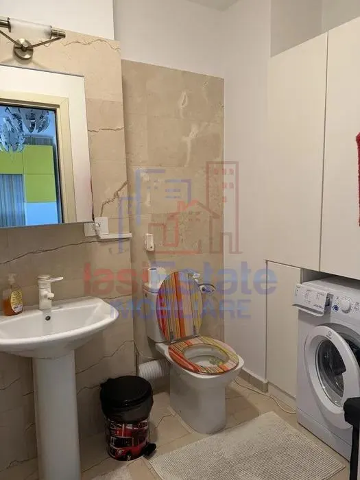 Apartment with 2 bedrooms for rent 45 sqm in Iasi, Tatarasi area - foto 7