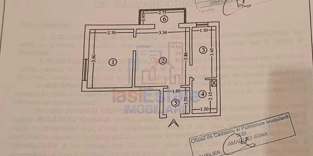 Apartment with 2 bedrooms for sale 37 sqm in Iasi, Podu Ros area - foto 6