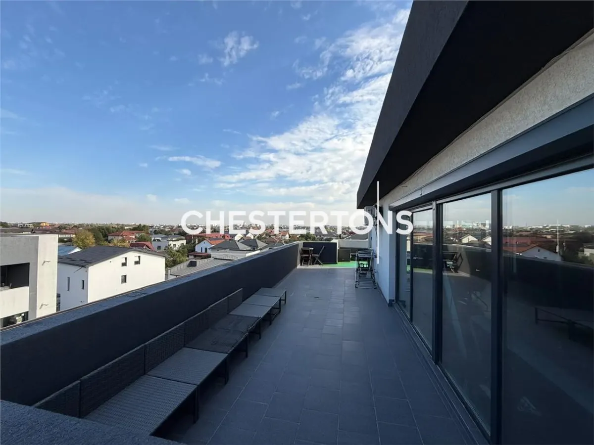 Penthouse 107 sqm, Premium Furnished & Equipped, Cartierul Latin, Bragadiru - foto 15