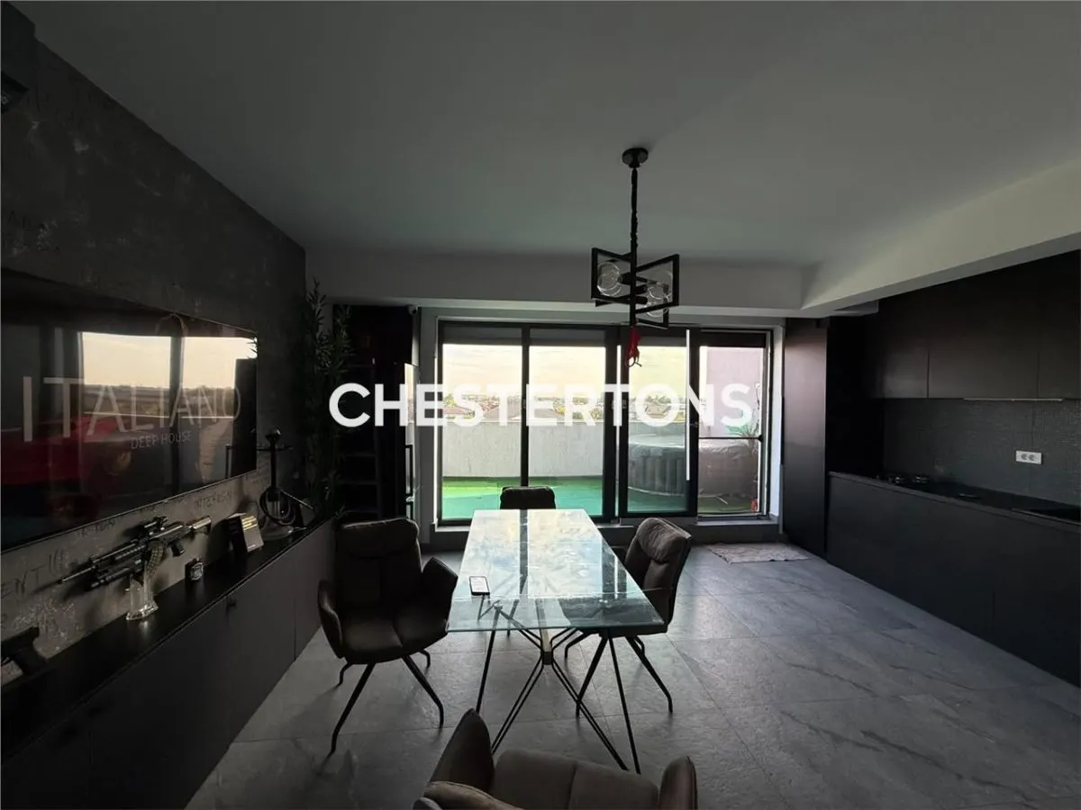 Penthouse 107 sqm, Premium Furnished & Equipped, Cartierul Latin, Bragadiru - foto 9