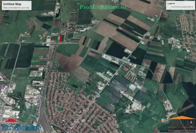 5,000 sqm Development Land, Ovidiu Road, Arad – Direct Road Access - foto 3