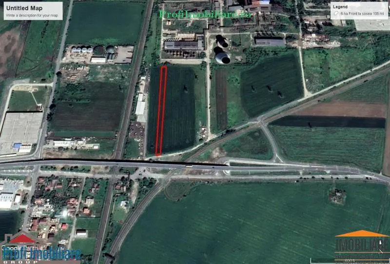 5,000 sqm Development Land, Ovidiu Road, Arad – Direct Road Access - foto 4