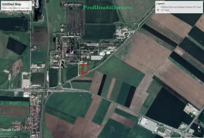 Land for sale 10500 sqm in Arad, 6 Vanatori area - foto 2