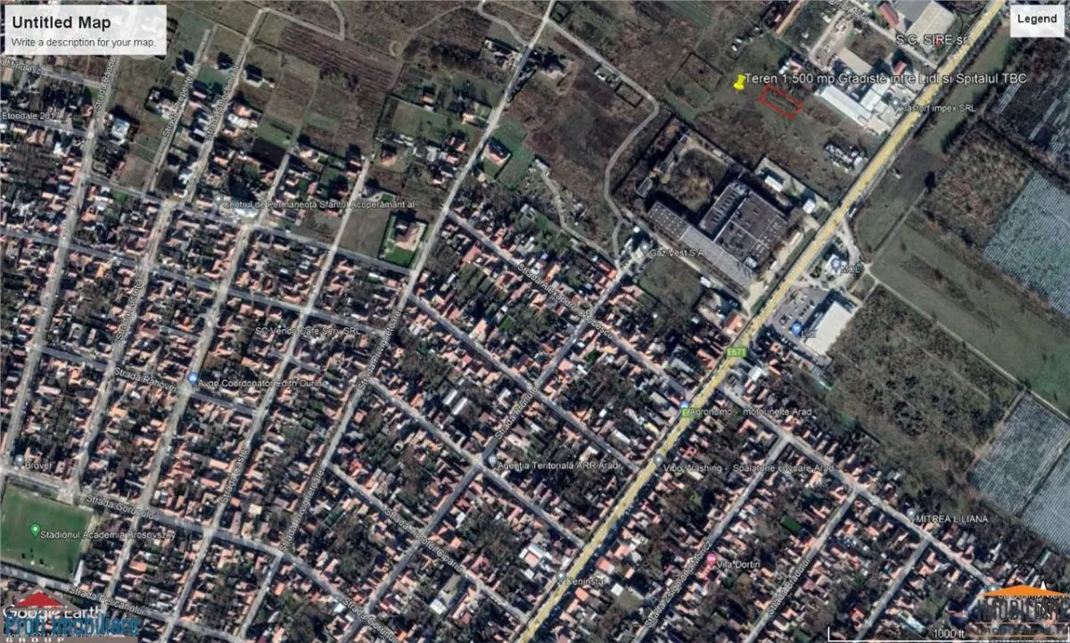 Teren 1.500mp pentru constructii comerciale-industriale- Gradiste strada Petru Rares vizavi de Lidl - foto 4