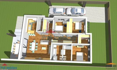 540 sqm Building Plot with Full Utilities & Approved Single-Storey Project, Zimand Cuz - foto 16