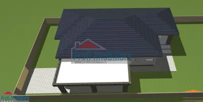 540 sqm Building Plot with Full Utilities & Approved Single-Storey Project, Zimand Cuz - foto 17