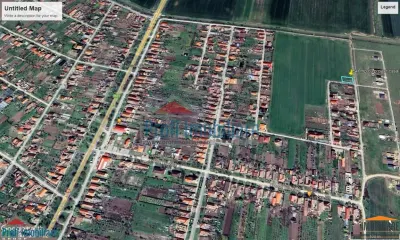 540 sqm Building Plot with Full Utilities & Approved Single-Storey Project, Zimand Cuz - foto 6