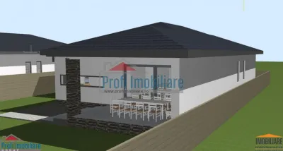 540 sqm Building Plot with Full Utilities & Approved Single-Storey Project, Zimand Cuz - foto 7