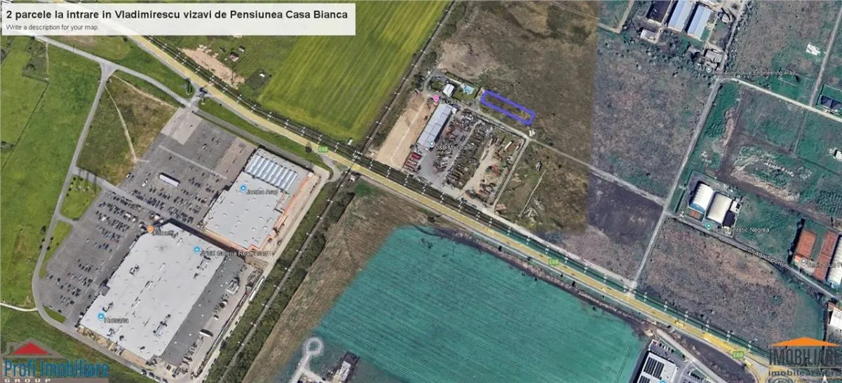 Deux Parcelles pour Construction, 1.230 m², Près de Jumbo, Vladimirescu - foto 5