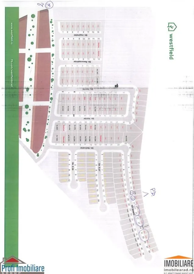 2 parcele de 400mp in Westfild pt.case noi - foto 1