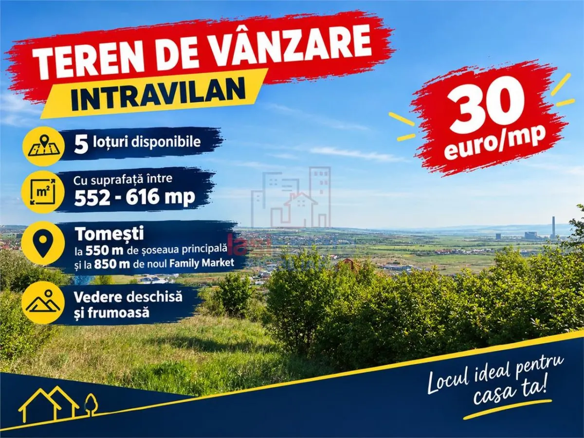 Teren pentru casa cu vedere frumoasa - foto 1